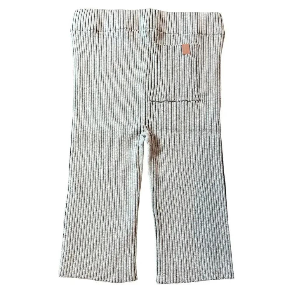 LUNYA Cozy Cotton Silk Ribbed Bike Short Medium Grey Heather Pocket Medium NEW - Picture 6 of 12